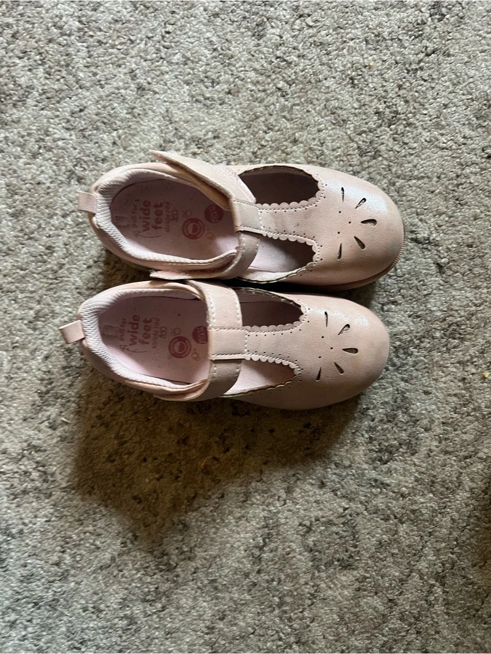 Stride Rite Pink T-Strap Mary Jane Kids' Dress Shoes